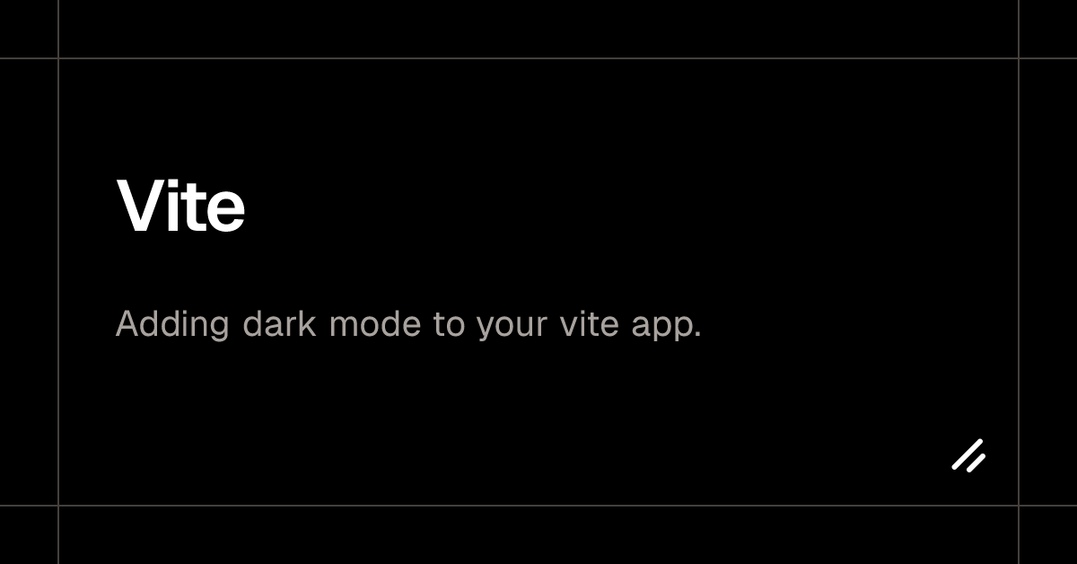 Vite - shadcn/ui